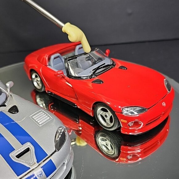 Bburago Dodge Viper Diecast Cars Blue Silver GTS And Red RT/10 ITALY Gen 1 Gen 2 - Picture 7 of 16